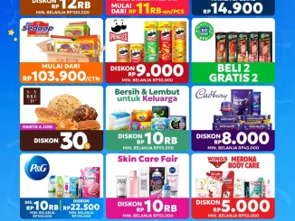 Promo Klik Indomaret Double Date 6.6 Diskon Kilat hingga 50%