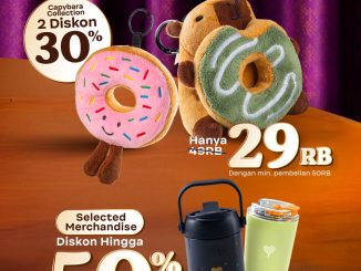 Promo Kopi Kenangan Parade Merchandise Diskon hingga 50% untuk Capybara Couple dan merchandise pilihan