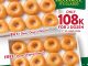 Promo Krispy Kreme Beli 1 Gratis 1 Lusin Original Glazed Rp. 108.000 dapat 2 lusin donat
