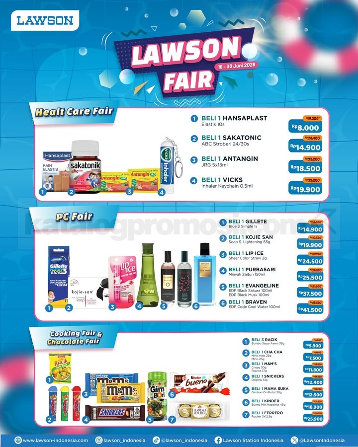 Promo Lawson Fair Harga Spesial Mulai Rp. 4.000 Promo Lawson Fair Harga Spesial Mulai Rp. 4.000 1
