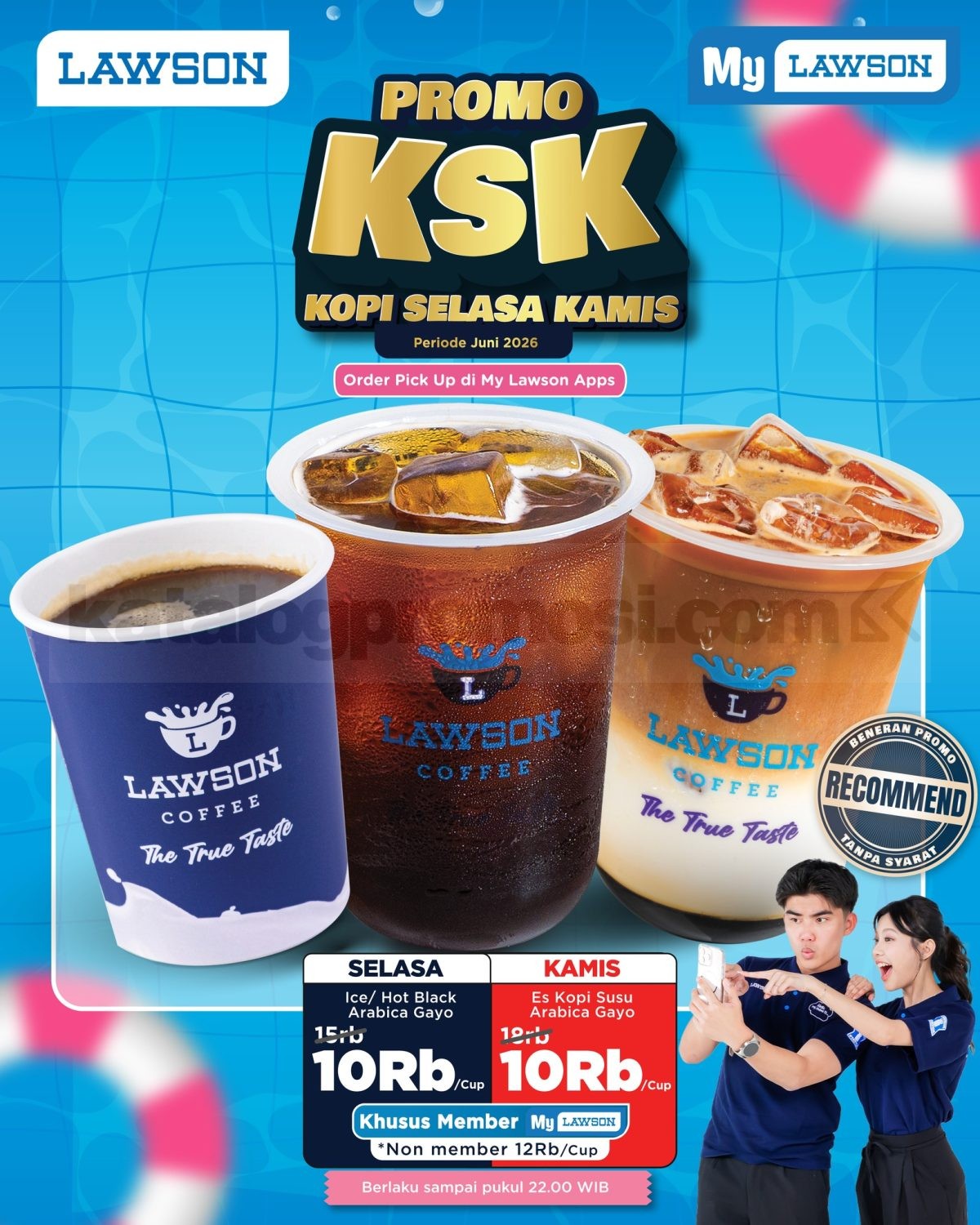 Promo Lawson KSK Kopi Selasa Kamis Arabica Gayo Rp. 10.000 Promo Lawson KSK Kopi Selasa Kamis Arabica Gayo Rp. 10.000 khusus member My Lawson