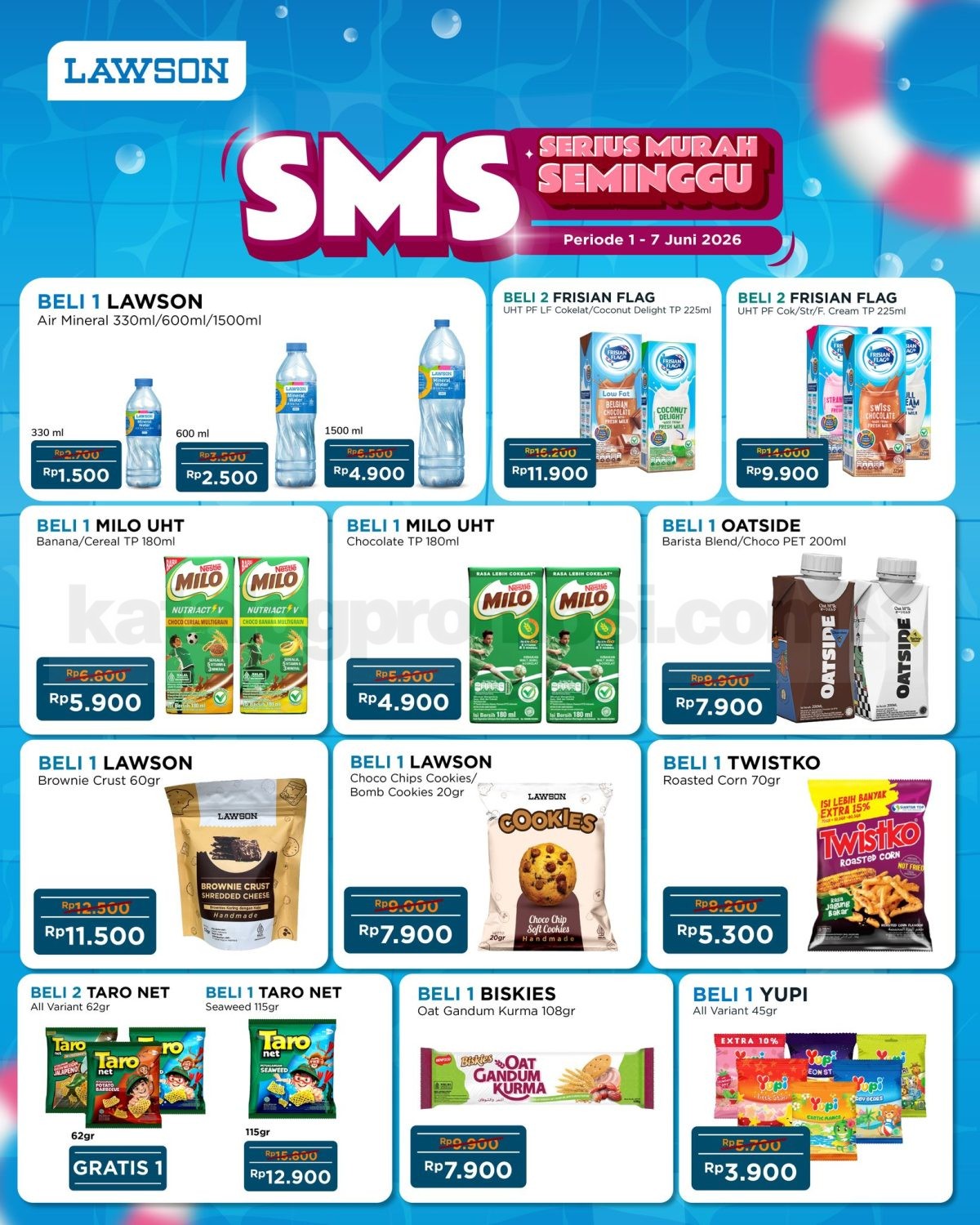 Promo Lawson SMS Serius Murah Seminggu 01-07 Juni 2026