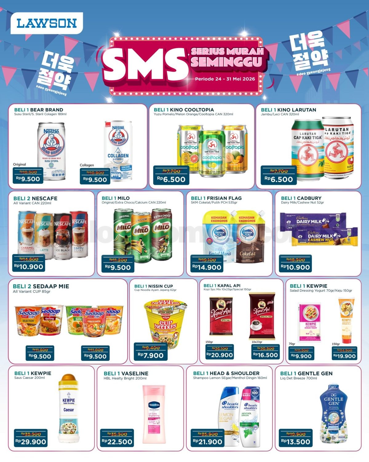 Promo Lawson SMS Serius Murah Seminggu 24-31 Mei 2026 Promo Lawson SMS Serius Murah Seminggu 24-31 Mei 2026