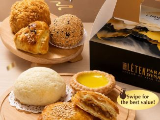 Promo Lèten Paradise Dynasty Best Value Buy 6 Rp. 100.000 untuk Signature Baked Dimsum takeaway