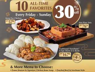 Promo Lèten Paradise Dynasty Weekend Deals diskon 30% menu favorit akhir pekan