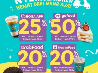 Promo Loaf Bun Delivery Diskon Hingga 50% di semua platform delivery