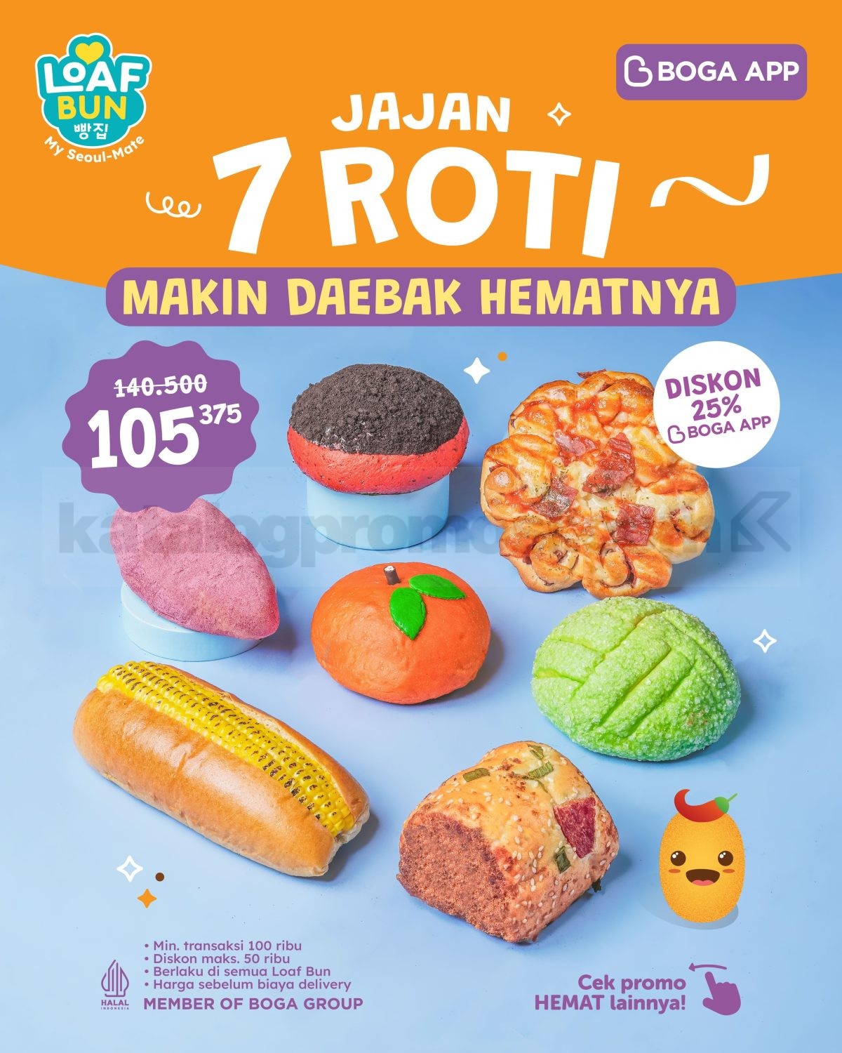 Promo Loaf Bun Delivery Diskon Hingga 50% Promo Loaf Bun Delivery Diskon Hingga 50% 1