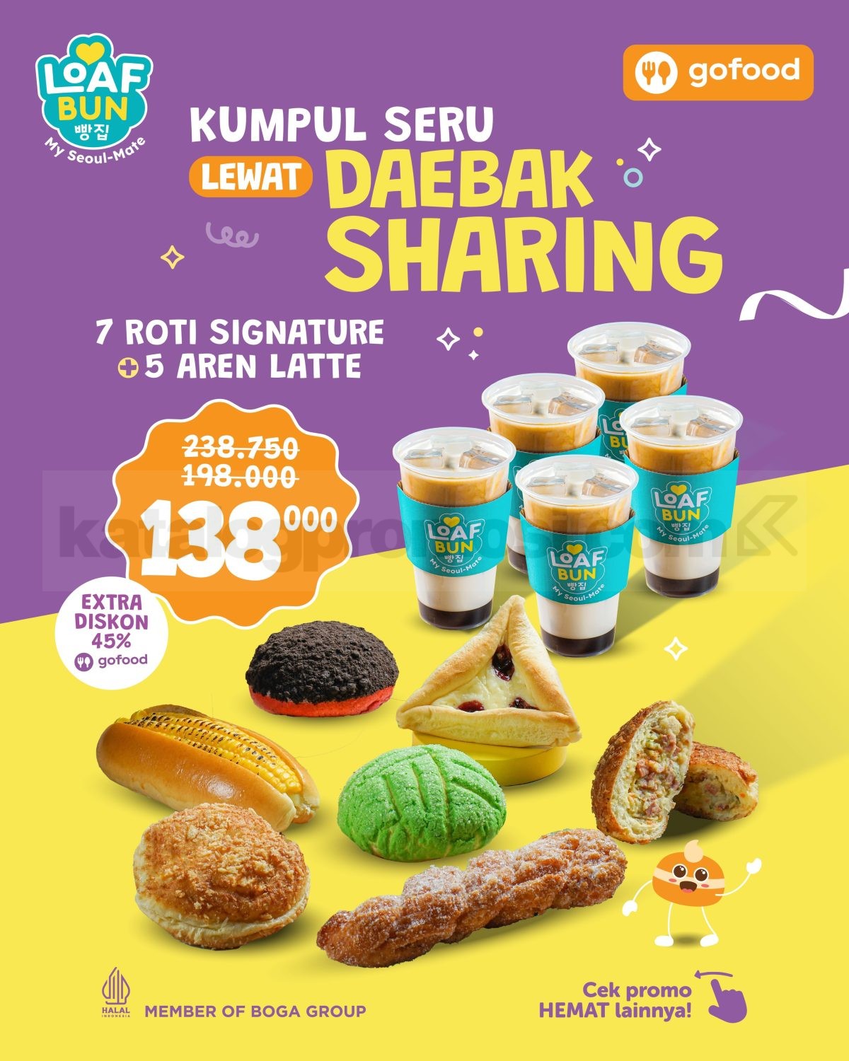 Promo Loaf Bun Delivery Diskon Hingga 50% Promo Loaf Bun Delivery Diskon Hingga 50% 2