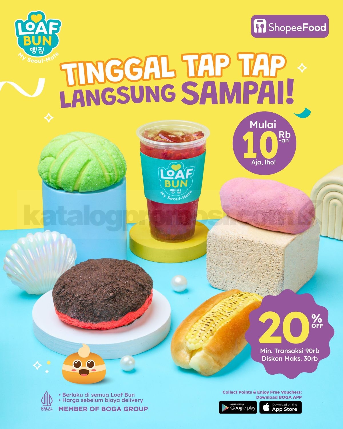 Promo Loaf Bun Delivery Diskon Hingga 50% Promo Loaf Bun Delivery Diskon Hingga 50% 4