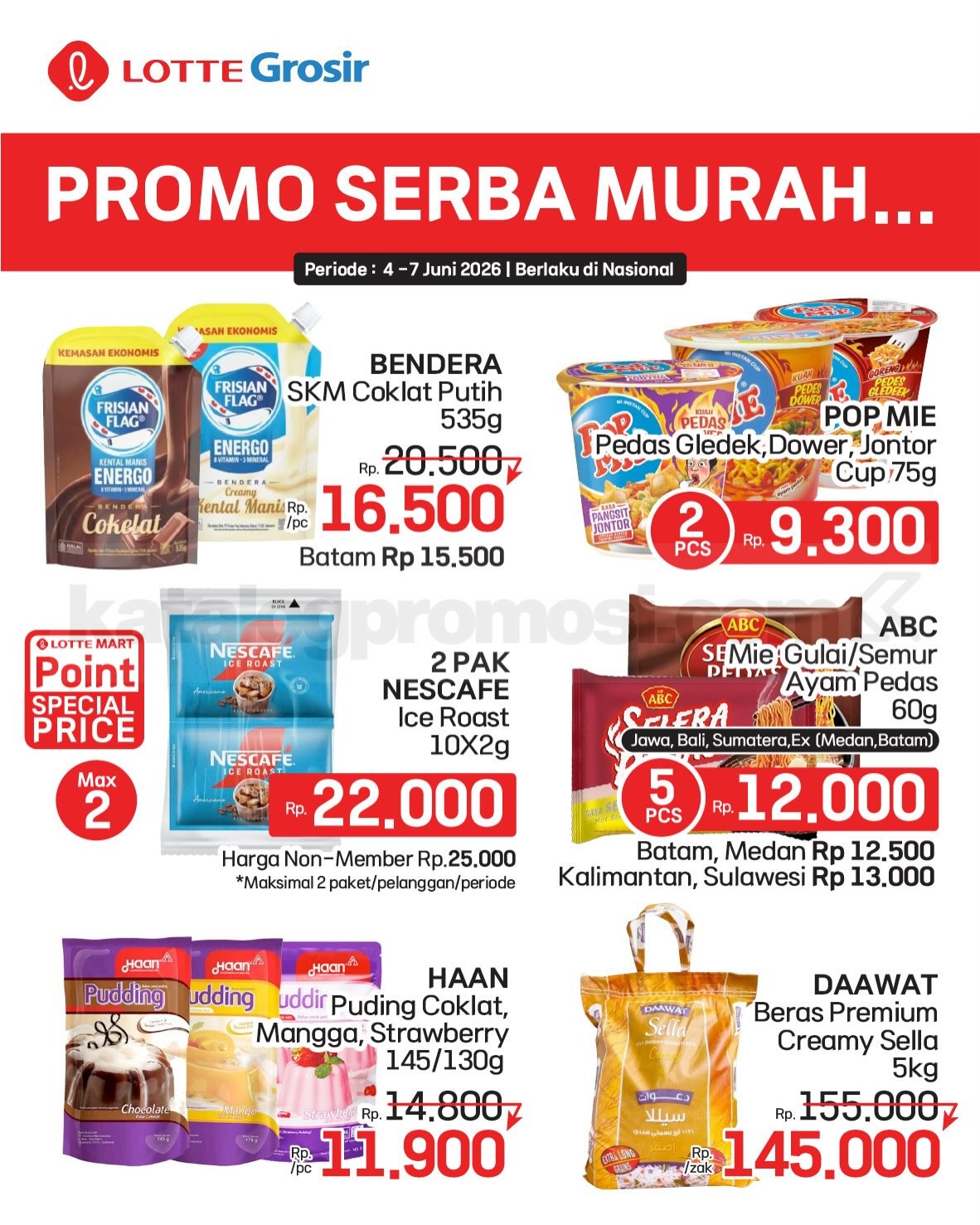 Promo LOTTE GROSIR HITS AKHIR PEKAN 04-07 Juni 2026