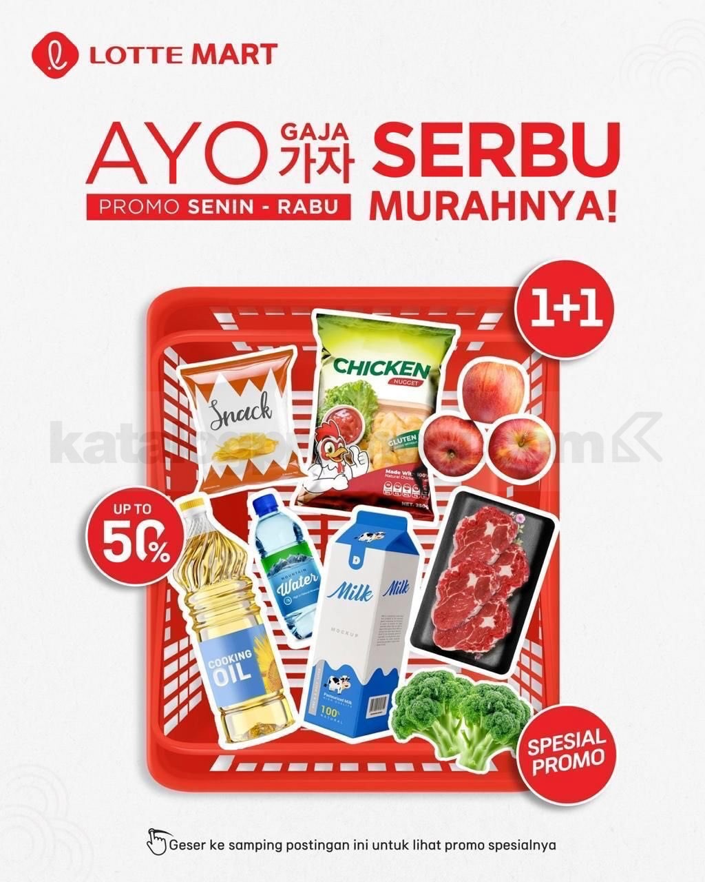 Promo LOTTEMART WEEKDAY SERBU 25-27 Mei 2026