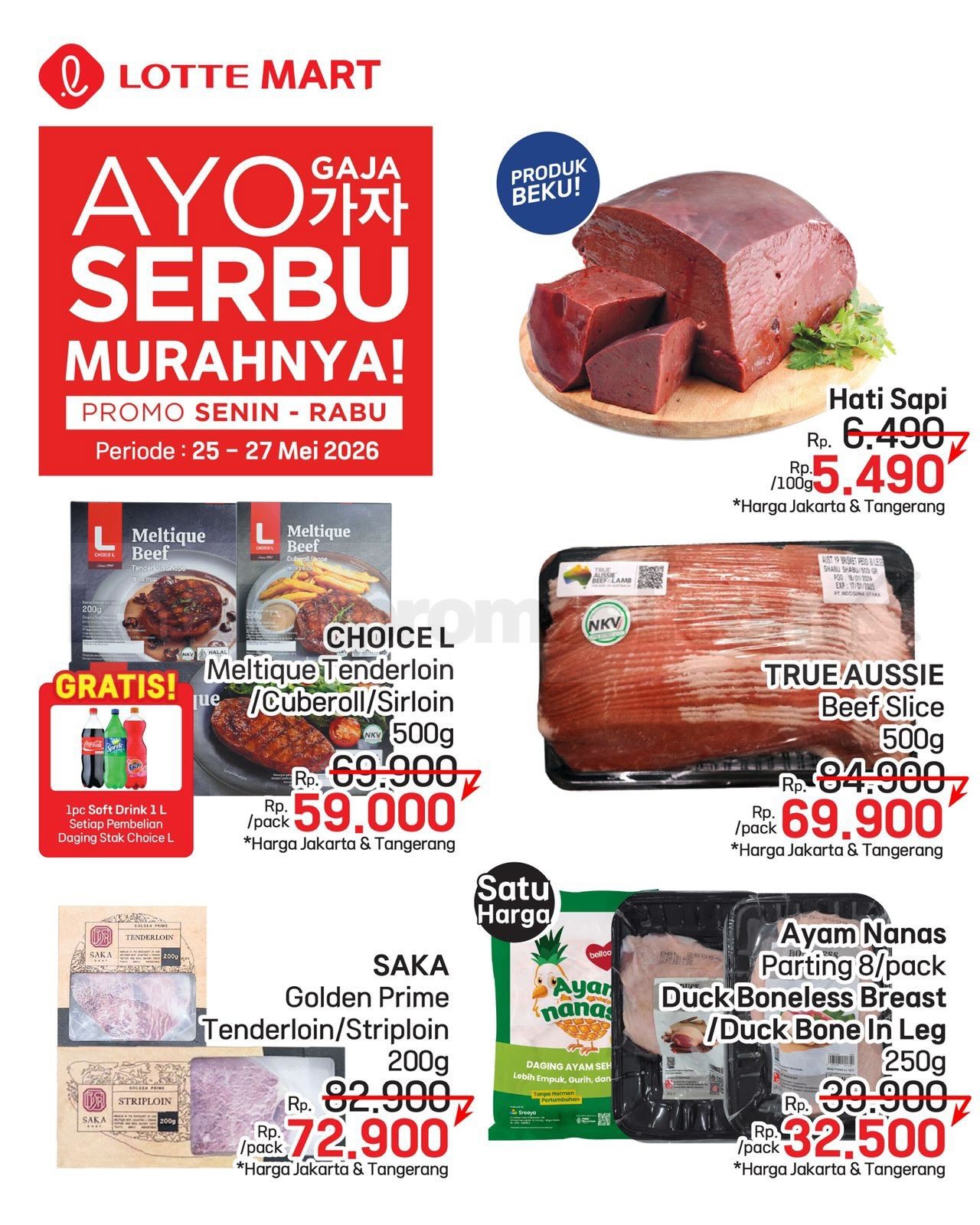 Promo LOTTEMART WEEKDAY SERBU 25-27 Mei 2026