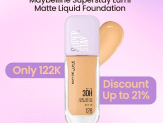 Promo Maybelline Superstay Lumi Matte Foundation Rp. 122.000 di Shopee