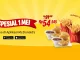 Promo McDonalds Hari Buruh Paket Berdua Rp. 54.545 berisi French Fries dan McNuggets tanggal 01 Mei 2026