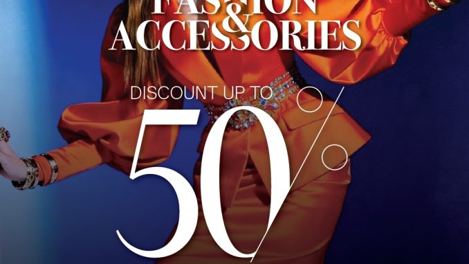 Promo METRO Fashion Festival diskon fashion dan accessories hingga 50% dengan tambahan promo Bank Mega dan alloPayLater