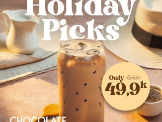 Promo Monsieur Spoon Chocolate Indulgence Rp. 49.900 minuman cokelat premium di outlet Jabodetabek