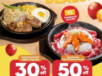 Promo Pepper Lunch June Birthday Deals Diskon hingga 50% semua menu