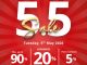 Promo Periplus 5.5 Sale Cashback 20% Tanpa Batas diskon hingga 90% dan gratis ongkir untuk buku pilihan