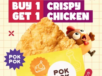 Promo PokPok Monday Santai Beli 1 Gratis 1 Crispy Chicken tanggal 15 Juni 2026 di outlet tertentu