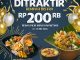 Promo Rempah Bistro Anniversary ke-5 Diskon Rp. 200.000 untuk 10 antrean pertama per sesi