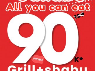 Promo Sakabe Buffet All You Can Eat Rp. 90.000 makan grill dan shabu sepuasnya plus es krim