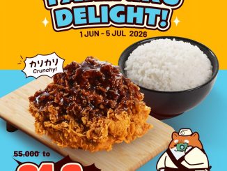 Promo San Gyu Yakiniku Delight Chicken Set Rp. 31 ribuan via GoFood dengan menu ayam crispy saus yakiniku