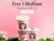 Promo Sancha Opening Cibinong City Mall Buy 1 Get 1 Free milk tea semua varian