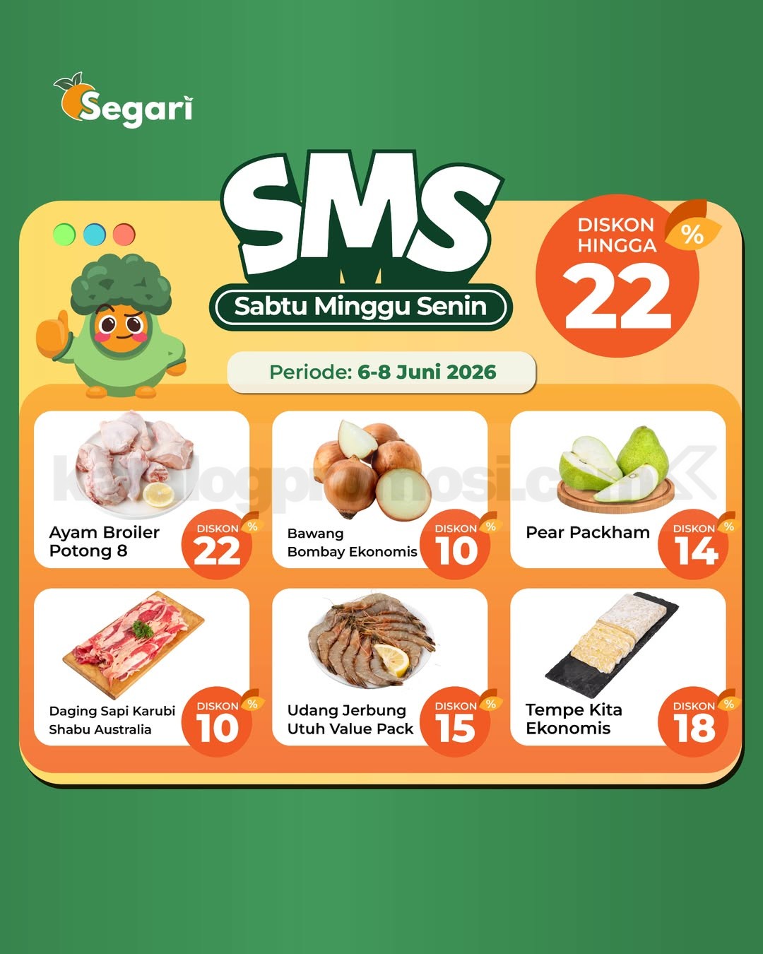 Promo Segari Diskon Hingga 35% Belanja Hemat Juni 2026 Promo Segari Diskon Hingga 35% Belanja Hemat Juni 2026 3