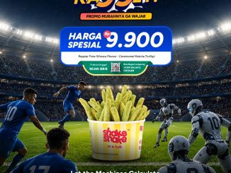 Promo Shake Shack in a Tub Bank Saqu Regular Fries Rp. 9.900 flavour Ceremonial Matcha Truffle