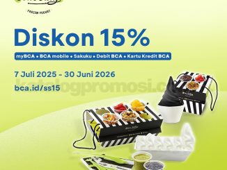 Promo Sour Sally Diskon 15% untuk Pengguna BCA dengan pembayaran myBCA dan kartu BCA