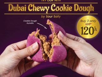 Promo Sour Sally Dubai Chewy Cookie Dough Buy 3 Rp. 120.000 dessert viral