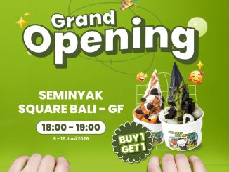 Promo Sour Sally Opening Seminyak Square Bali Buy 1 Get 1 untuk pembukaan outlet ke-151 di Bali