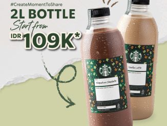 Promo Starbucks 2L Beverage Mulai Rp. 109.000 tanggal 14 Mei 2026 di GoFood, GrabFood, dan ShopeeFood