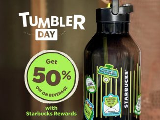 Promo Starbucks Tumbler Day Diskon Minuman 50% untuk Starbucks Rewards Member yang membawa tumbler Starbucks