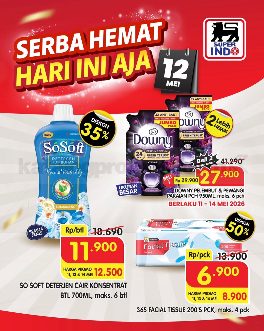 Promo Superindo HANYA 1 HARI 12 Mei 2026 Promo Superindo HANYA 1 HARI 12 Mei 2026 2