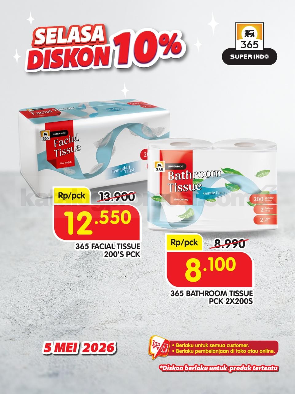 Promo SuperIndo Selasa Extra Diskon 10% untuk Produk Pilihan* Promo SuperIndo Selasa Extra Diskon 10% untuk Produk Pilihan* 3