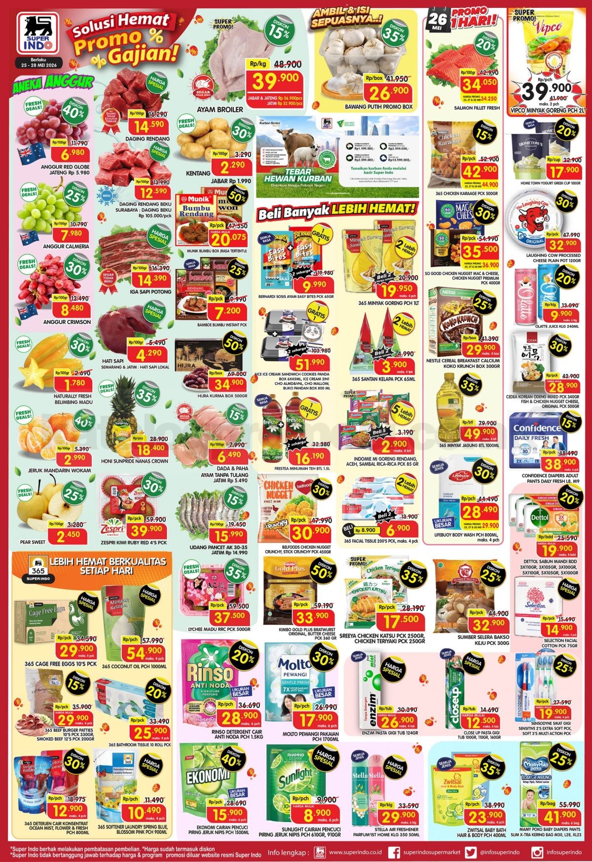 Promo SUPERINDO Weekday 01-04 Juni 2026
