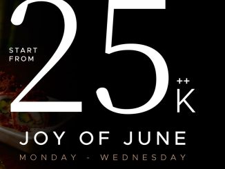 Promo Sushi Hiro Joy of June Menu mulai Rp. 25.000 pilihan sushi ramen dan rice bowl spesial Juni 2026