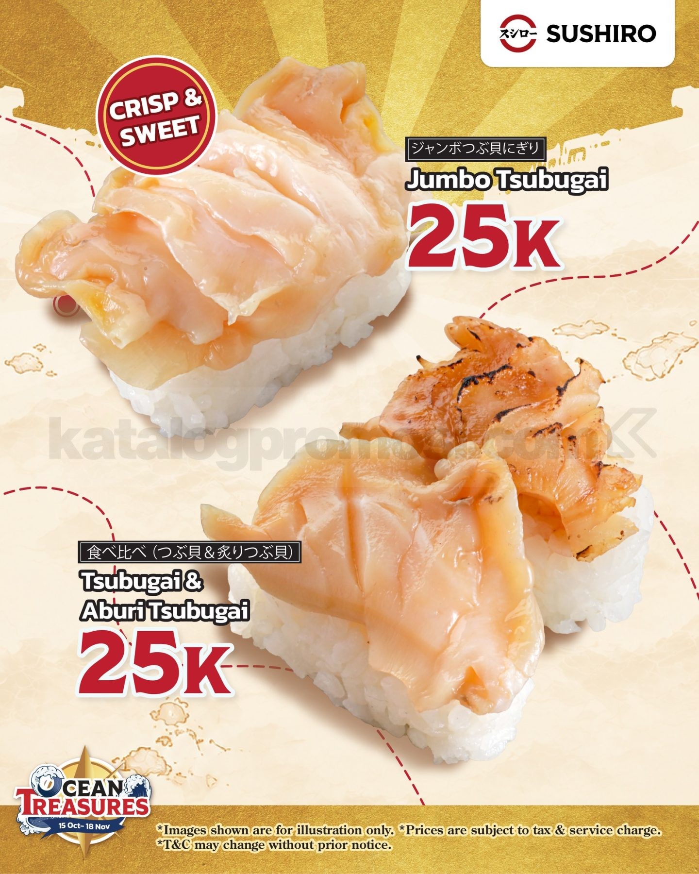 Promo Sushiro Ocean Treasures Menu Spesial Mulai Rp19.000