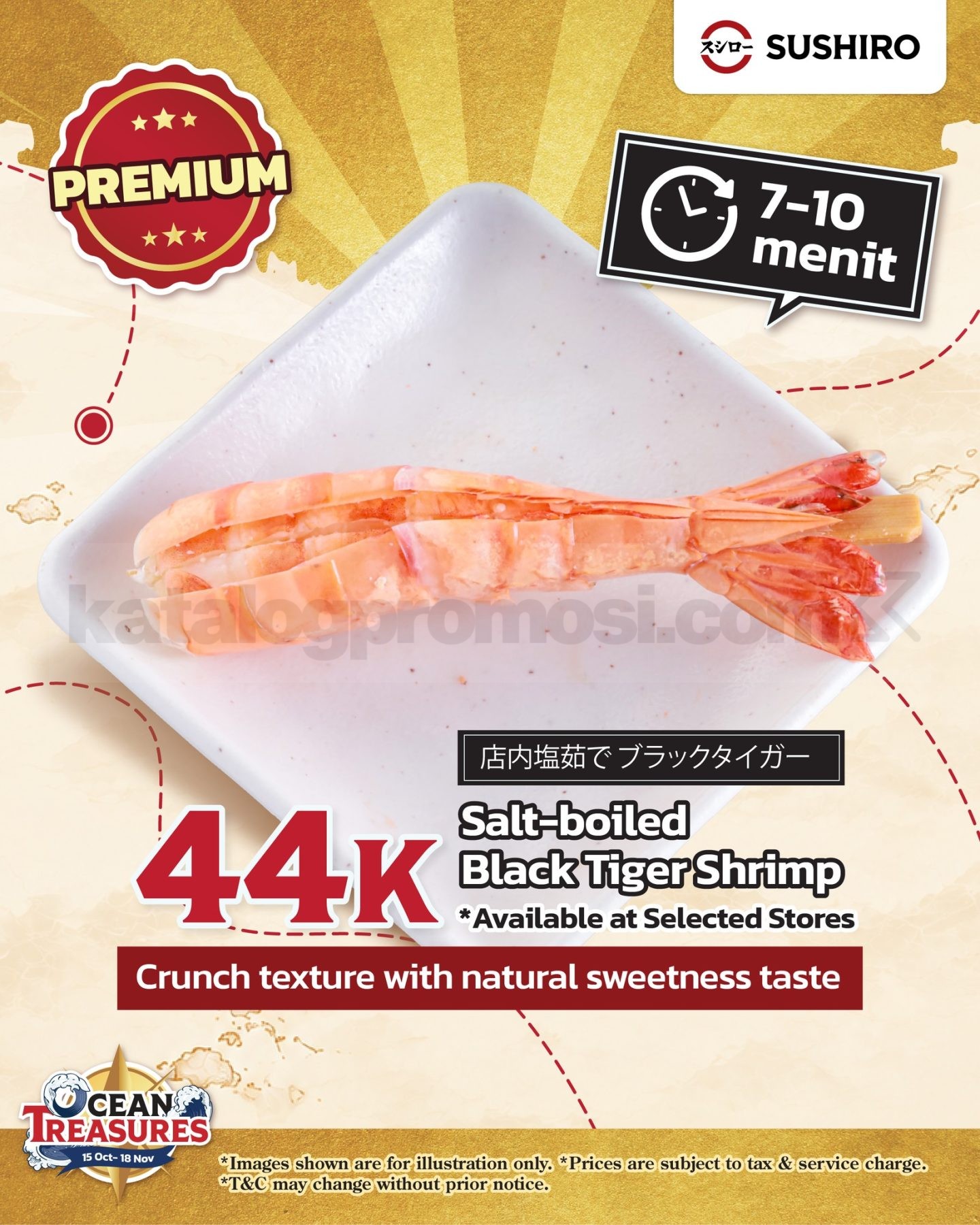 Promo Sushiro Ocean Treasures Menu Spesial Mulai Rp19.000