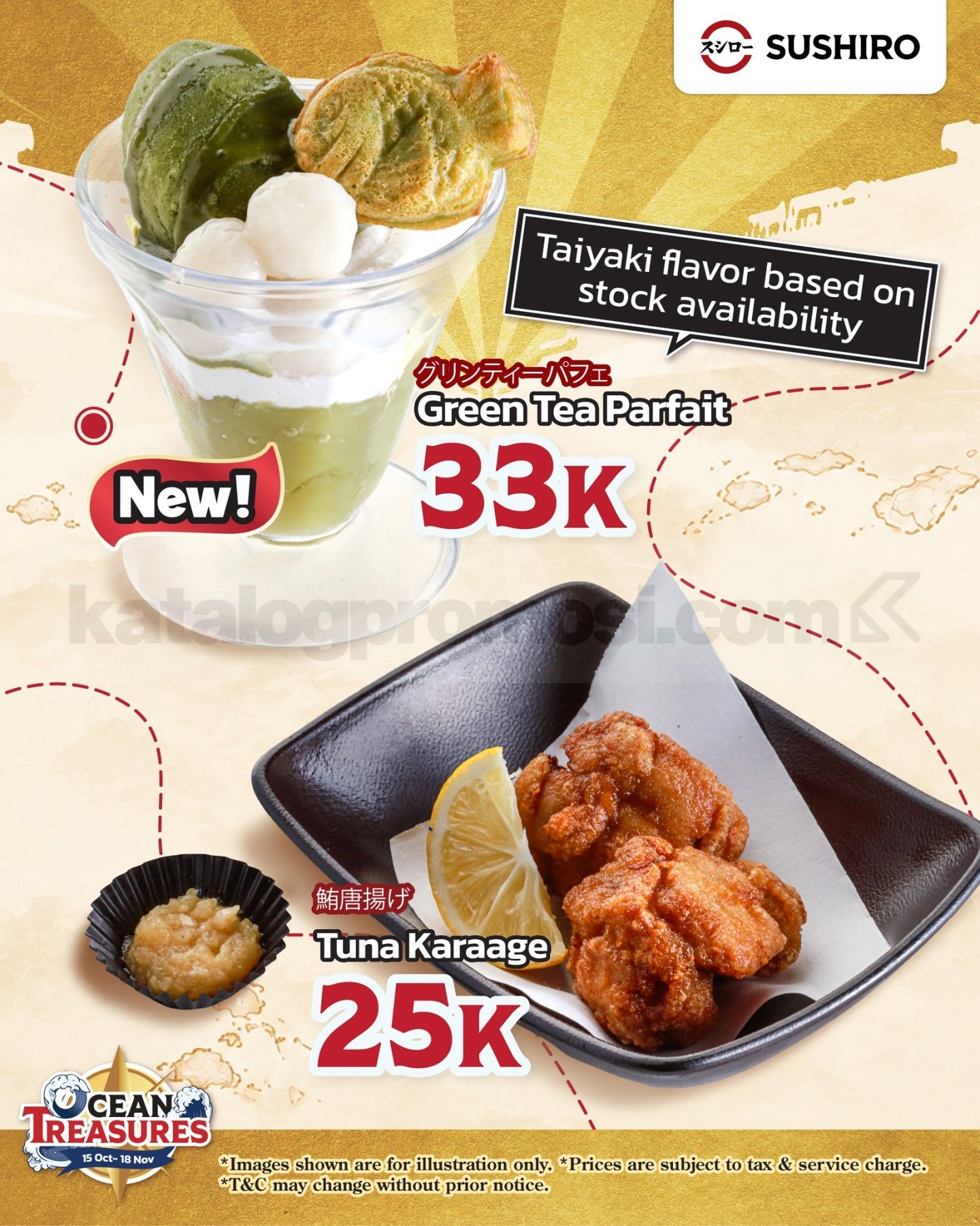 Promo Sushiro Ocean Treasures Menu Spesial Mulai Rp19.000