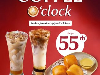 Promo Ta Wan Coffee O'Clock Mulai Rp. 55.000 dengan 2 kopi dan Mantau Goreng