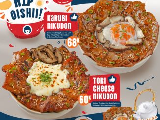 Promo TenTen NEW Nikudon mulai Rp60.000 dengan grilled beef dan chicken rice bowl lengkap soup dan pudding