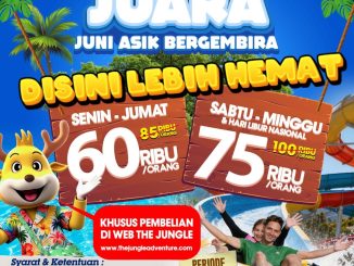 Promo The Jungle Juni Asik Bergembira tiket mulai Rp. 60.000 pembelian via website resmi