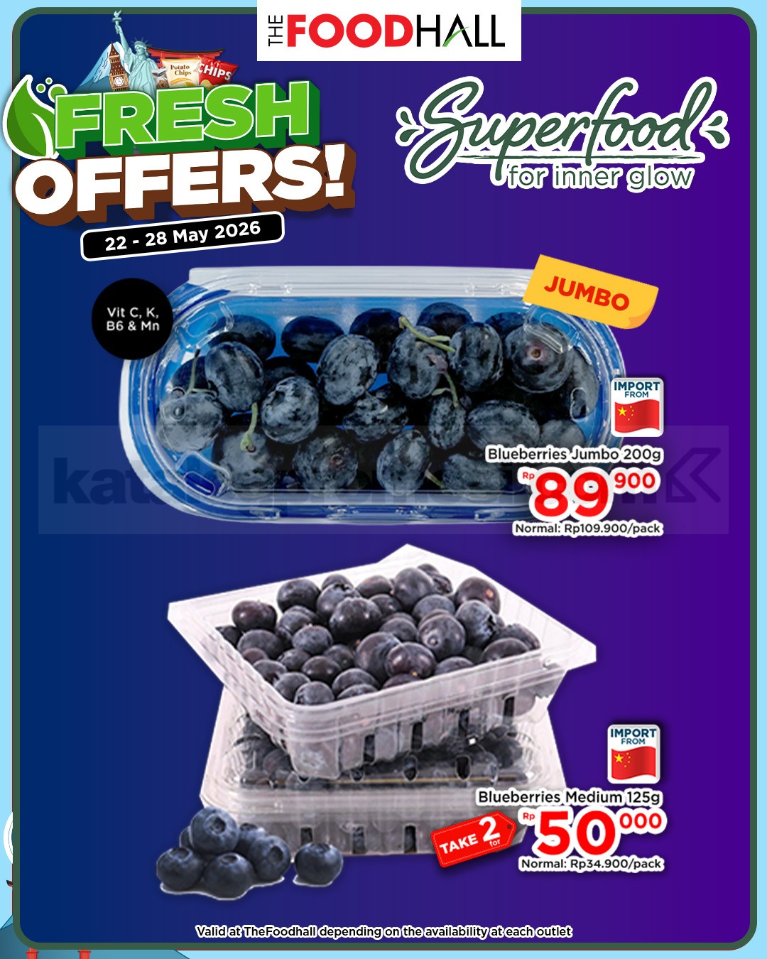 Promo THEFOODHALL JSM - WEEKLY DEALS 22-28 Mei 2026