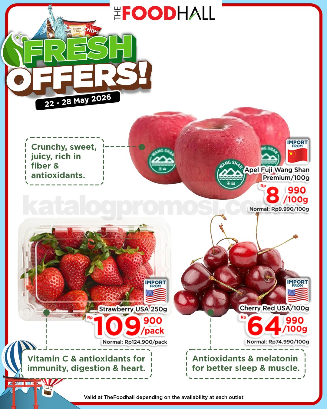 Promo THEFOODHALL JSM - WEEKLY DEALS 22-28 Mei 2026