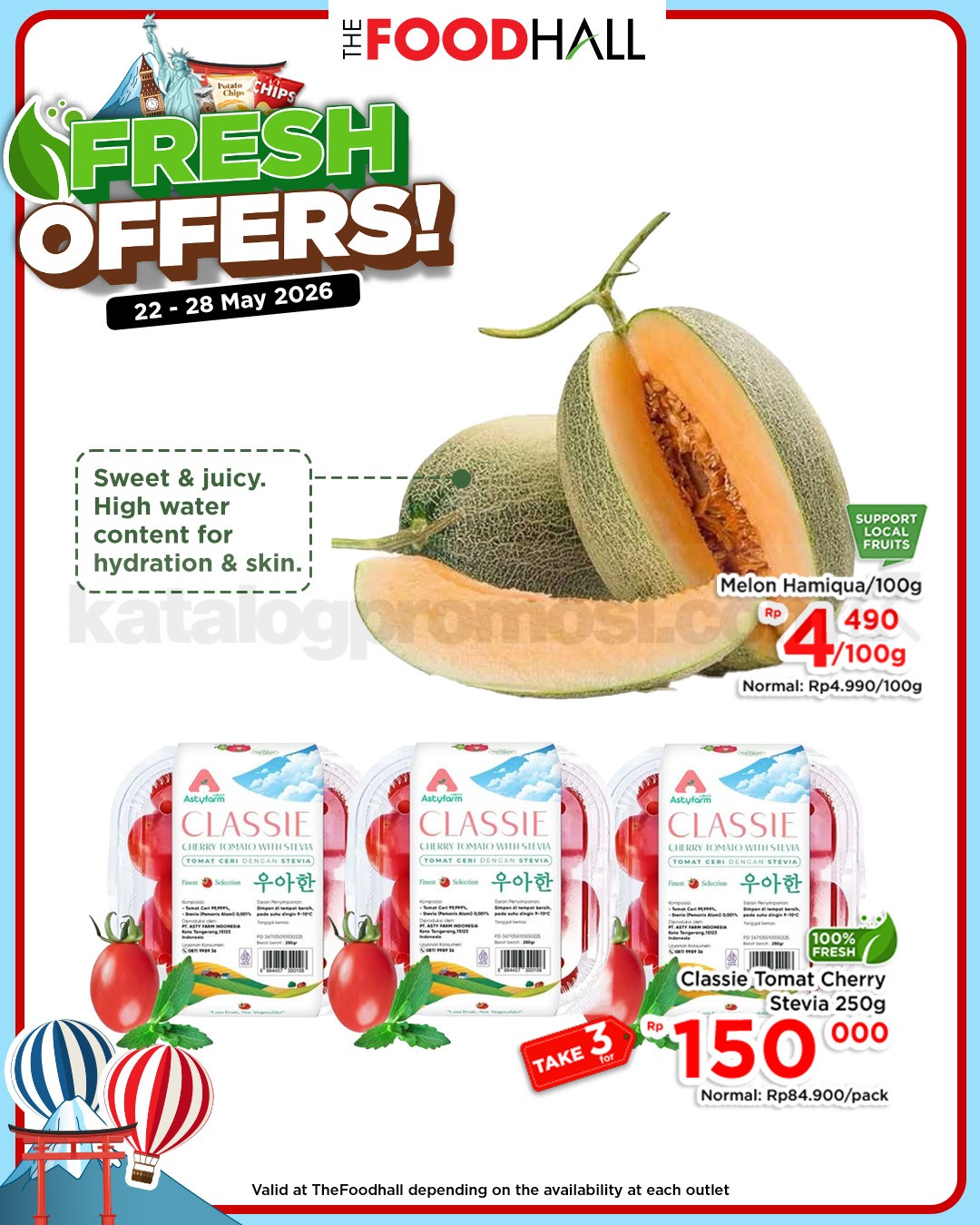 Promo THEFOODHALL JSM - WEEKLY DEALS 22-28 Mei 2026