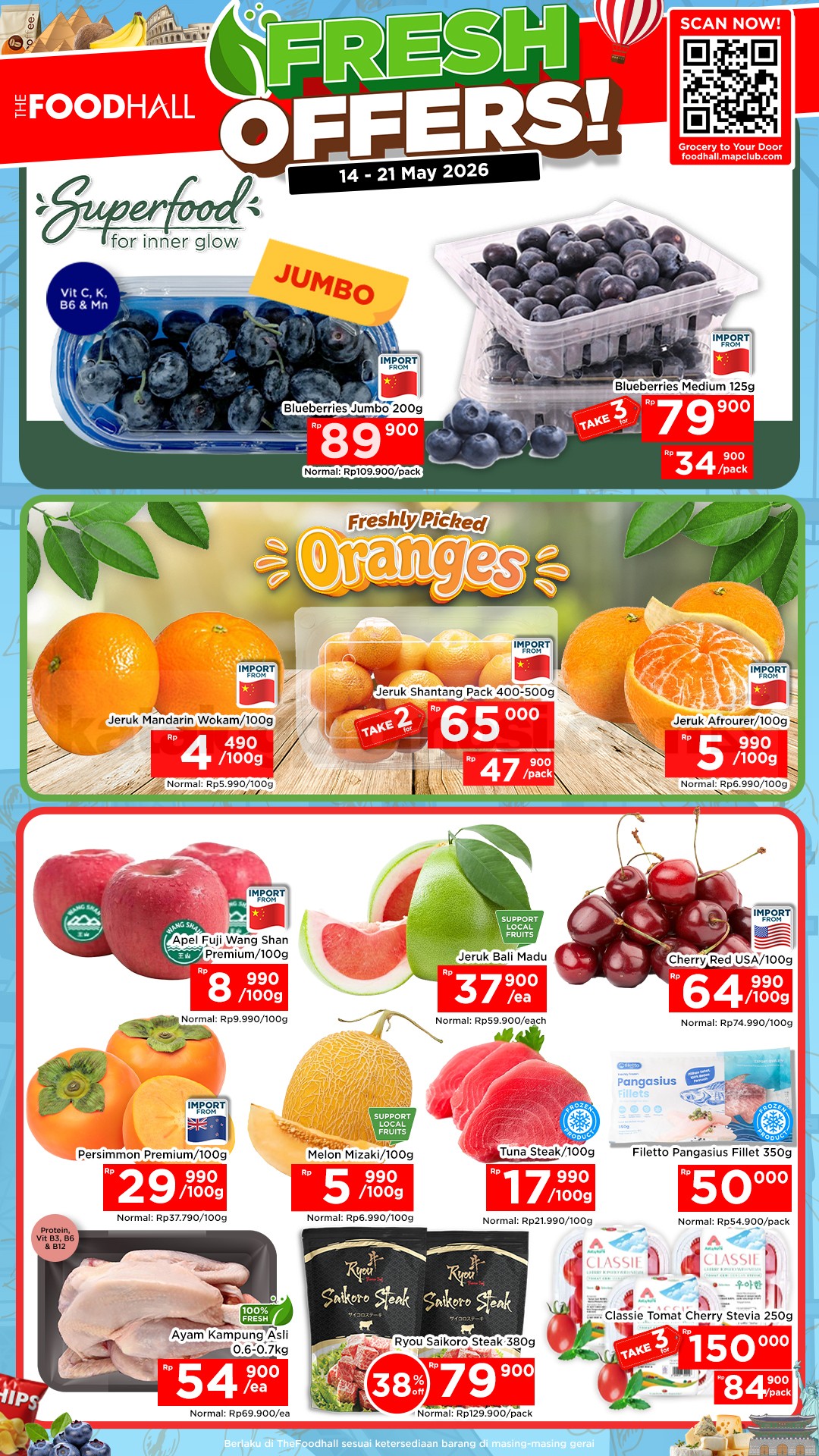 Promo THEFOODHALL JSM - WEEKLY DEALS 15-21 Mei 2026