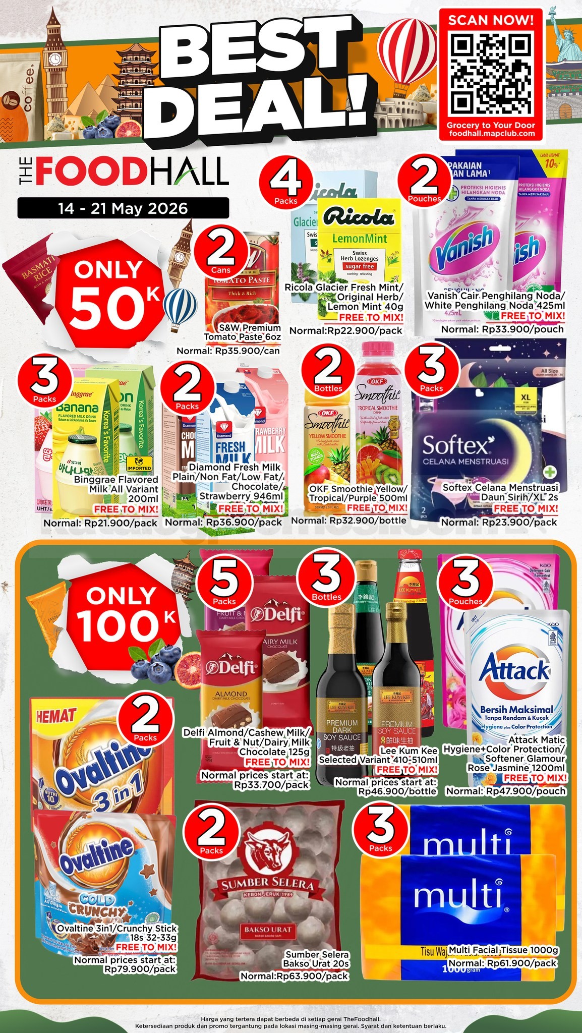 Promo THEFOODHALL JSM - WEEKLY DEALS 15-21 Mei 2026