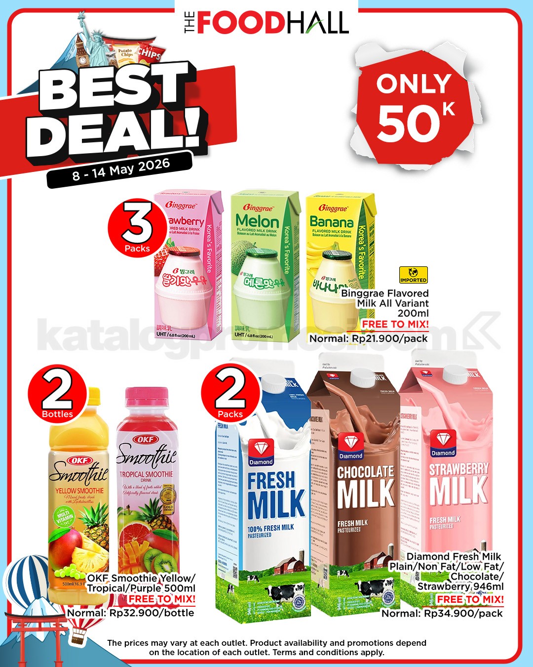 Promo THEFOODHALL JSM - WEEKLY DEALS 08-14 Mei 2026